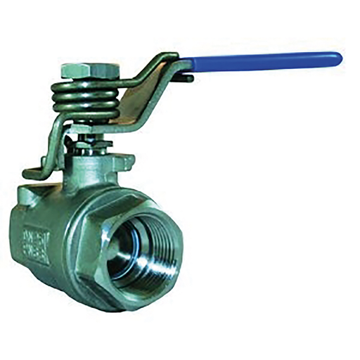 1/2" Bspp Female Two Piece Lever Ball Valve 