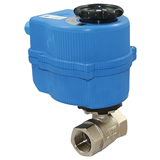 2" Bspp Female, 24V Electrical Actuated Ball Valve-Full Bore