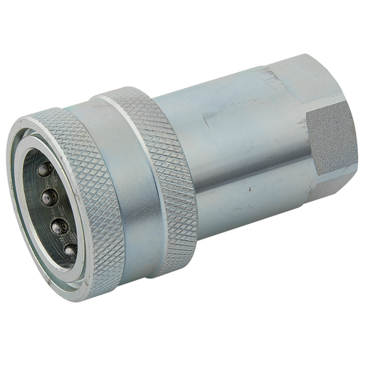 1/2" Bspp Fem Iso-A Steel Coupling