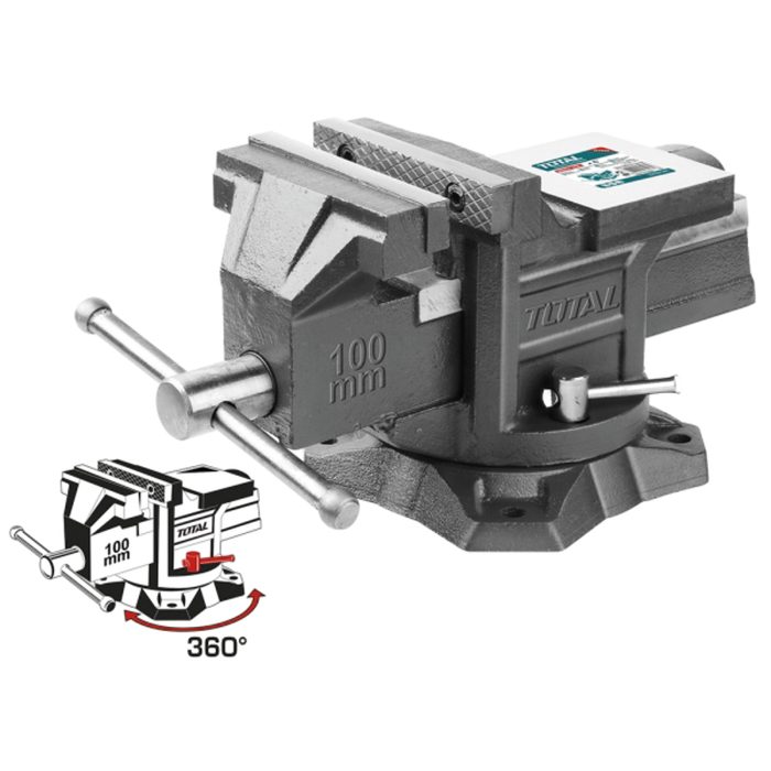 8" Swivel Base Bench Vice