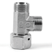 Parker¬Æ Eo Swivel Nut Run Tee 24¬∞ Flareless/Flareless Swive