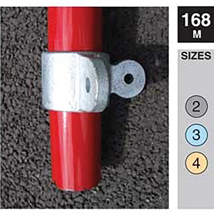 90 Deg Male Corner Swivel Size 2