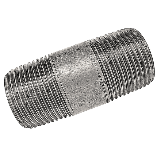 1.1/2 Bspt X 1.1/2 Bspt Galv Barrel Nipple-Length 60Mm