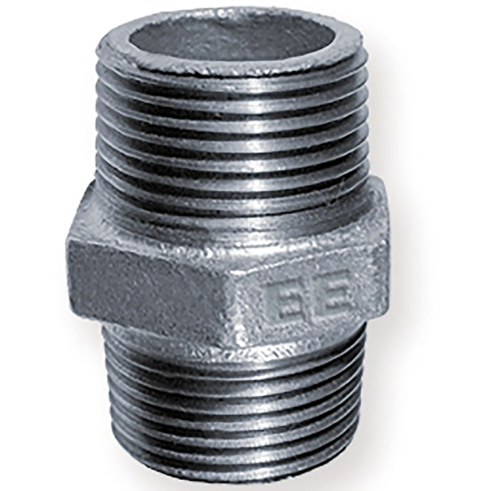 1/8 Bsp Galv Equal Hex Nipple