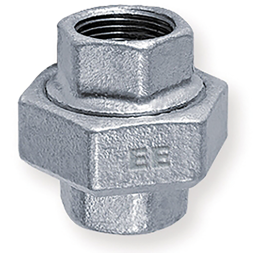 1/4" Bsp Galve Female Equal Union (Taper Seat)