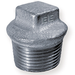 1/8 Bsp Galv Beaded Hollow Plug