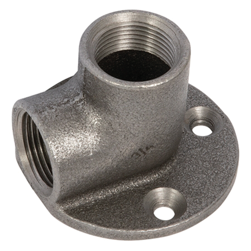 Black Bracket Elbow 1/2" Bsp