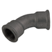1/2" Bsp Black 45 Deg 'Bend