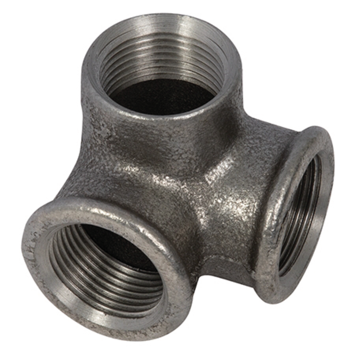 Black Corner Elbow 2" Bsp Female