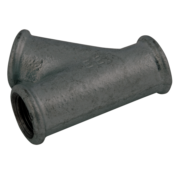 Black Tee 45 Deg Equal Female 1.1/2" Bsp