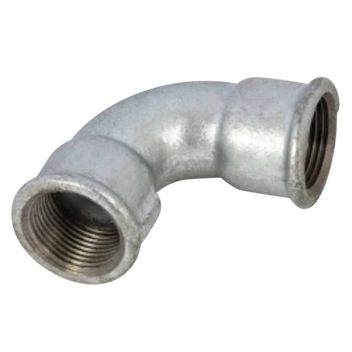 Galv Short Bend 3/4" Bsp Equal Female