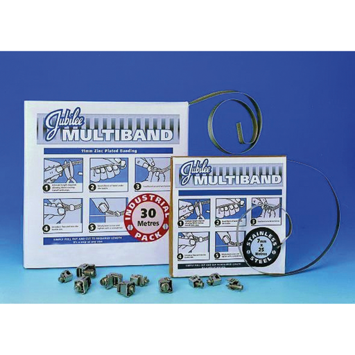 Jubilee 11Mm Mild Steel Zinc Plated Multiband