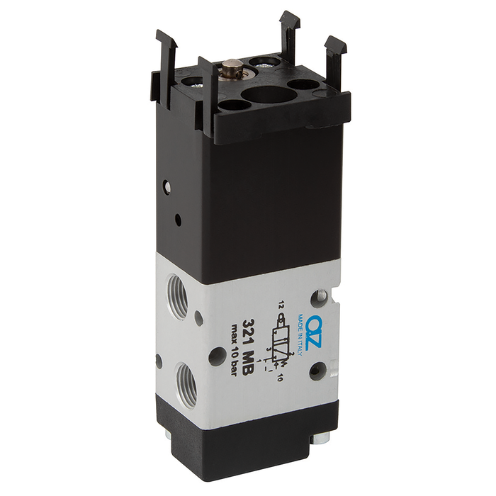 3/2 Pilot Assisted,Spring Return - Pmma Spool Valve.