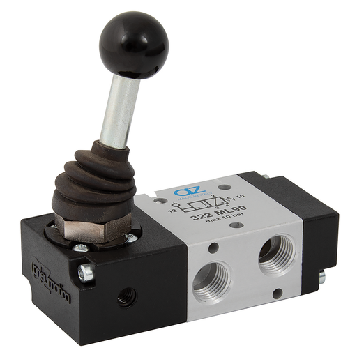 3/2 Lever/Spring G1/4 - Instal L In Any Pos. Ma Spool Valve.