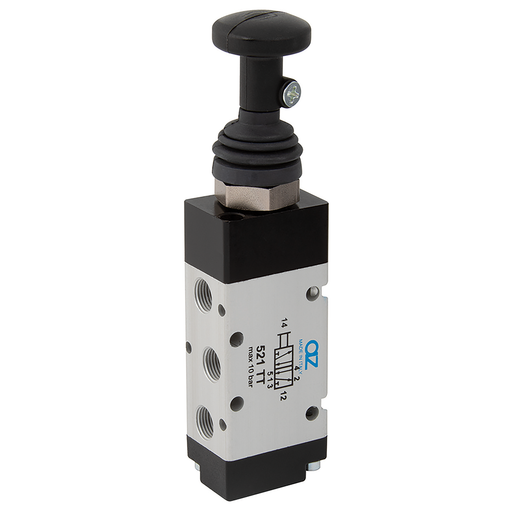 5/2 Detented Push/Pull - Insta Ll In Any Pos. Ma Spool Valve.