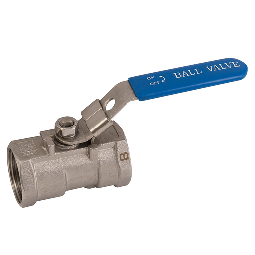 1" Bsp S/S 1Pce Rbbv