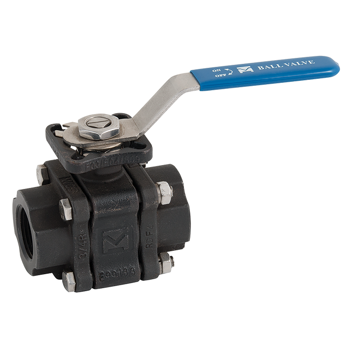 1.1/4" Bspp 3Pc Rb B/V Lvr Cs Fsas