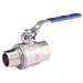 1.1/4" S/S 2 Pce M X F Ball Valve Pn50