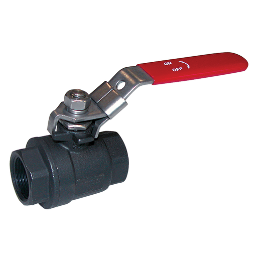 1/2" Bsp Carbon Steel 2 Piece Ball Valve