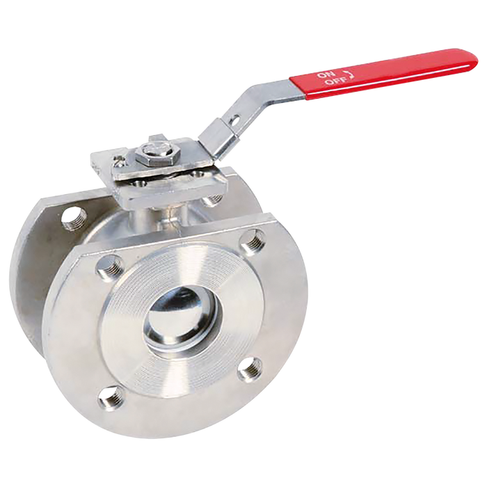 6" Pn16 Wafer Stainless Steel Ball Valve