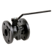 1/2" Pn16 Flanged Ci Ball Valve Atex