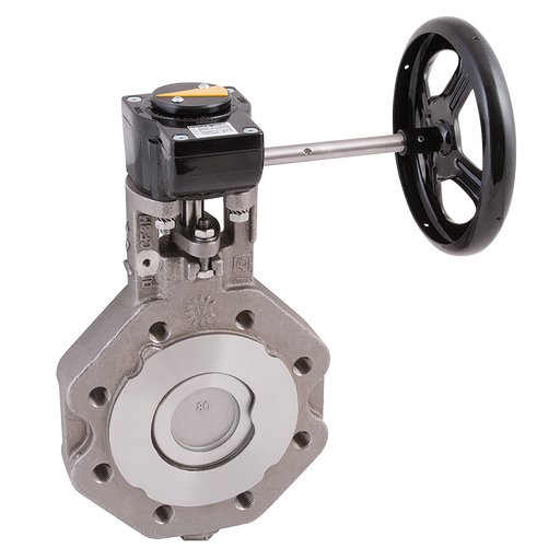 10" Pn20 L+T Bfly Vv Ss/Ss/Rtfe Gear Op