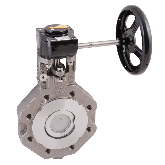 10" Pn20 L+T Bfly Vv Ss/Ss/Rtfe Gear Op