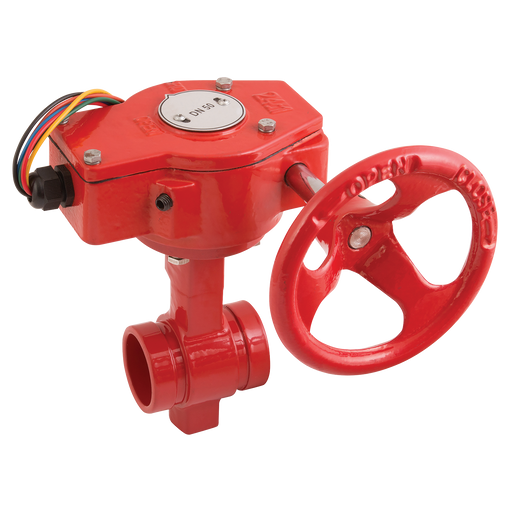 6" Di Grvd Fire Riser Bv Di+Epdm Disc