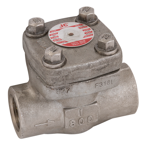 "2"" Npt #800 Piston Check Valve 316L"