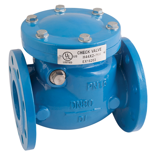 "4"" Pn16 Wras Bs5153 Swing Check Vve Epdm"