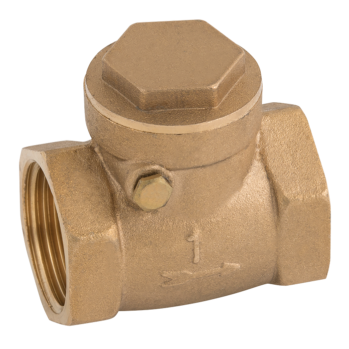 "1/2"" Bsp Brs Swing Check Vlv Metal Seat"