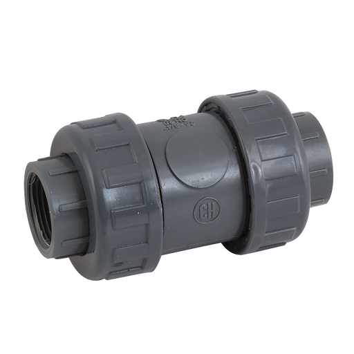 "1/2"" Bsp Pvcu Spr Ass Dou Union Chk Vlv"