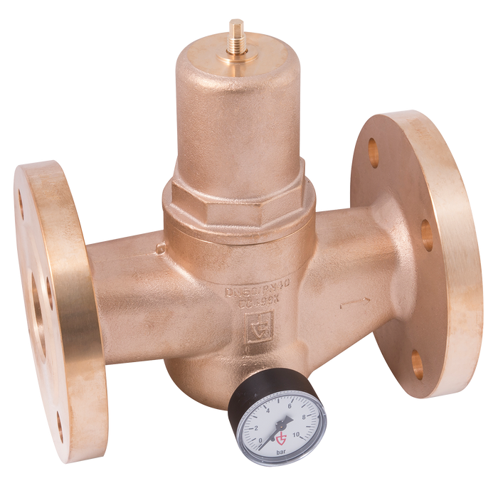 3"Bronze Prv 40Bar To 1-8Bar Flg Pn40
