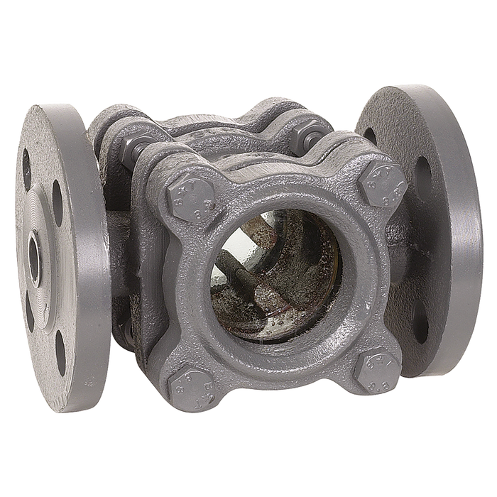 "1"" Pn16 C.Iron Sight Glass W/Baff"