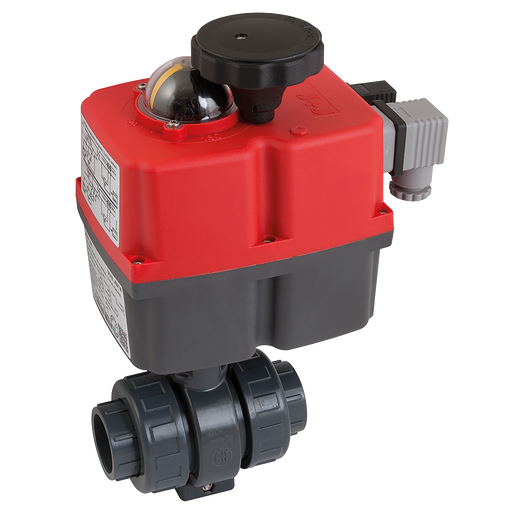 "11/2"" Pvc Ptfe/Fpm Bsp Bv F/W J4Cs20 Mv"