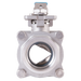 1.1/4" Bsp Ss 3Pce 90O Vport Dm Bv Lvr