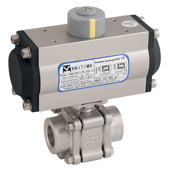 2" Bsp Ss 3Pc Fsas Bv F/W Haitima Sa Act