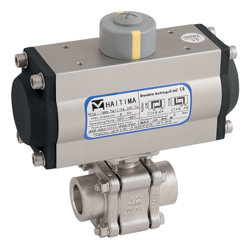 1/2" Nbsw Ss 3Pc Fsas Bv Haitima Sa Act