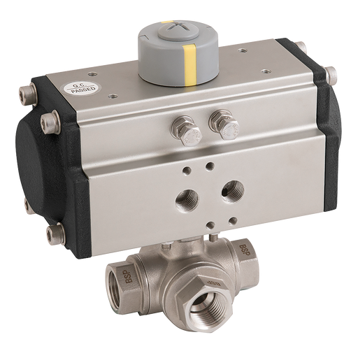 3/8" 3Wl Bsp Ss Bv F/W Htd-052 Da Act 