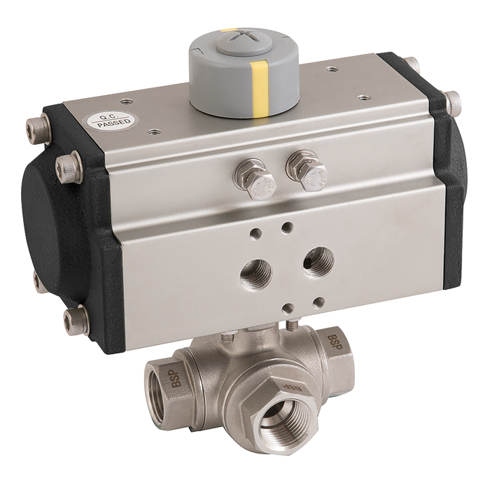 3/8" 3Wl Bsp Ss Bv F/W Htd-052 Da Act 