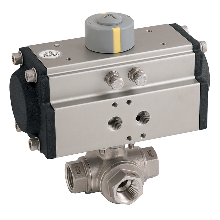 1" 3Wl Bsp Ss Bv F/W Hsa-075 Sa Act 