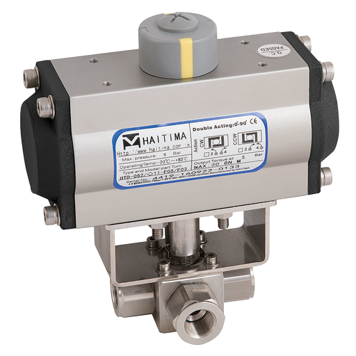 1/4" Bsp Ss 6K 3Wl Bv F/W Hait Da Act