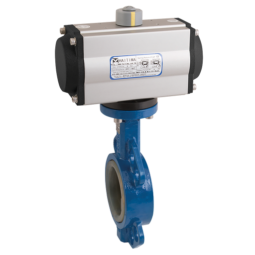 4" Wafer Bfly Ss/Sil F/W Hait Da Act