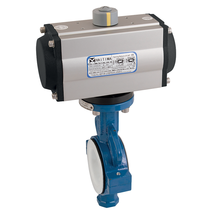 2" Wafer Bfly Ptfe Lined F/W Hait Sa Act