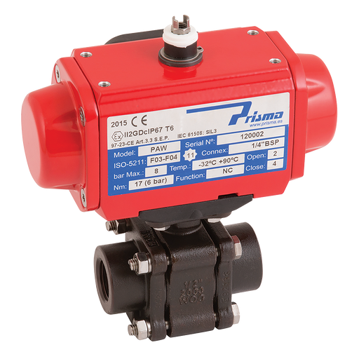 1.1/2" Bsp Cs 3Pc Fsas Bv Prisma Sa Act