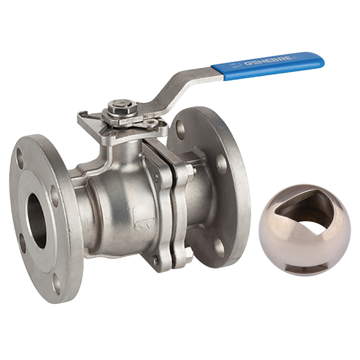 1.1/2" Asa150 Fl Ss 60O Vport Dm Bv Lvr