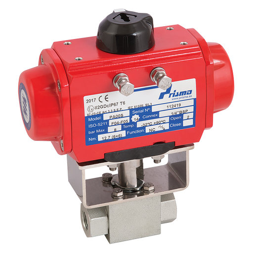 1.1/2" Bsp Bkh B/V F/W Prisma Da Act