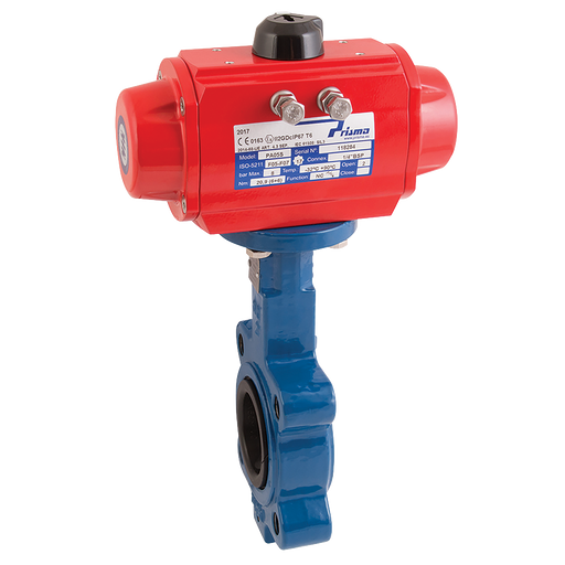 12" Pn16 L+T Wras Bfly Prisma Da Act