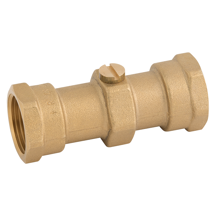 "1"" Brass Wras Double Check Vlv Screw Bsp"