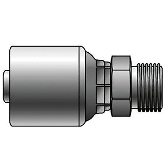 3/8" Bsp Male X 3/8" Hose Tail 1 Piece